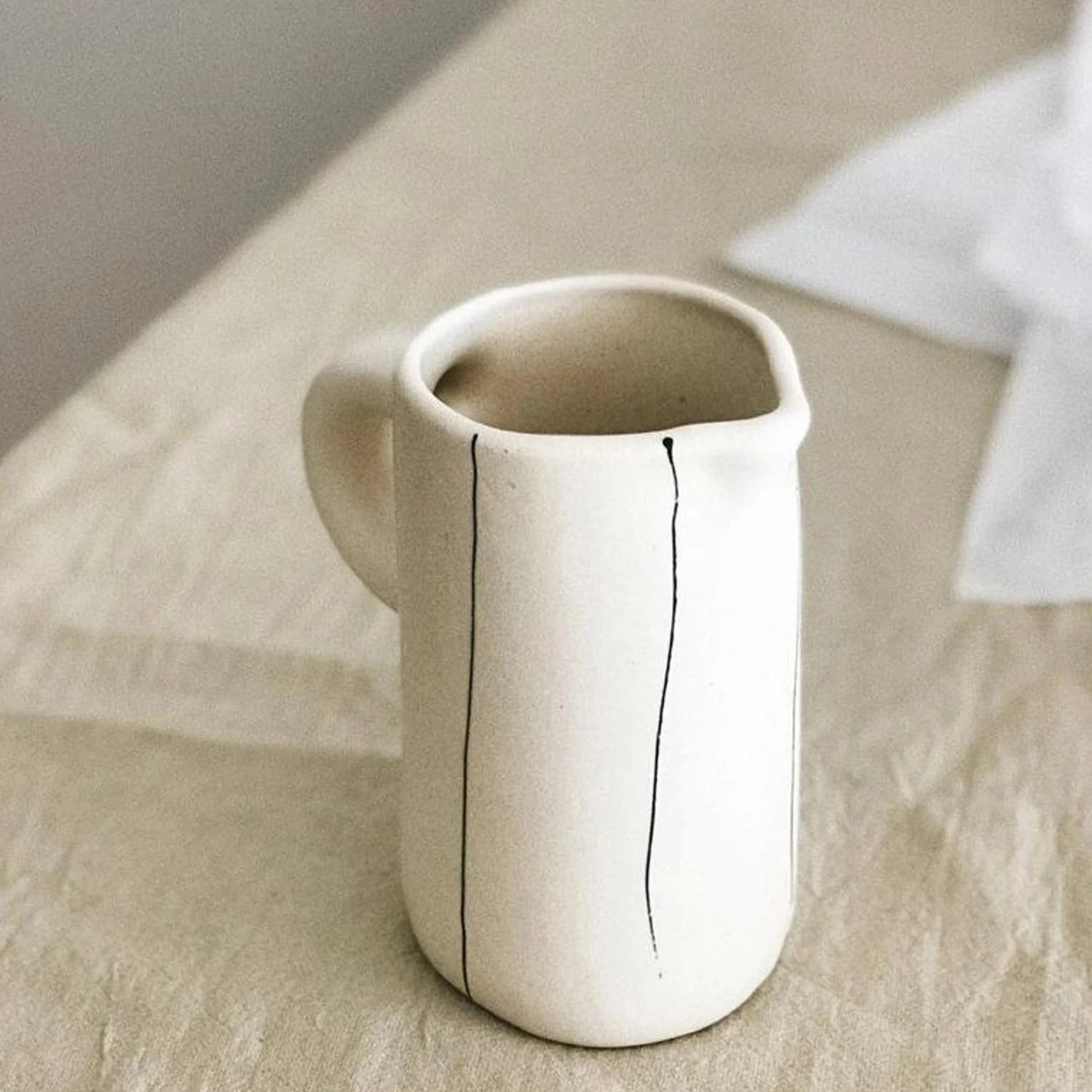 Marina Palacios Ceramic Jug available at Rook and Rose.