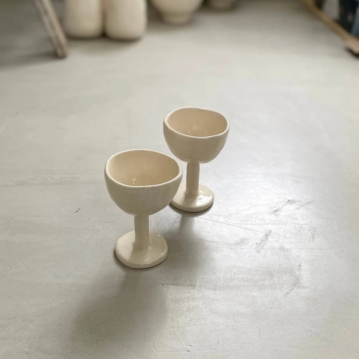 Martina Palacios Ceramic Wine Cup available at Rook & Rose.